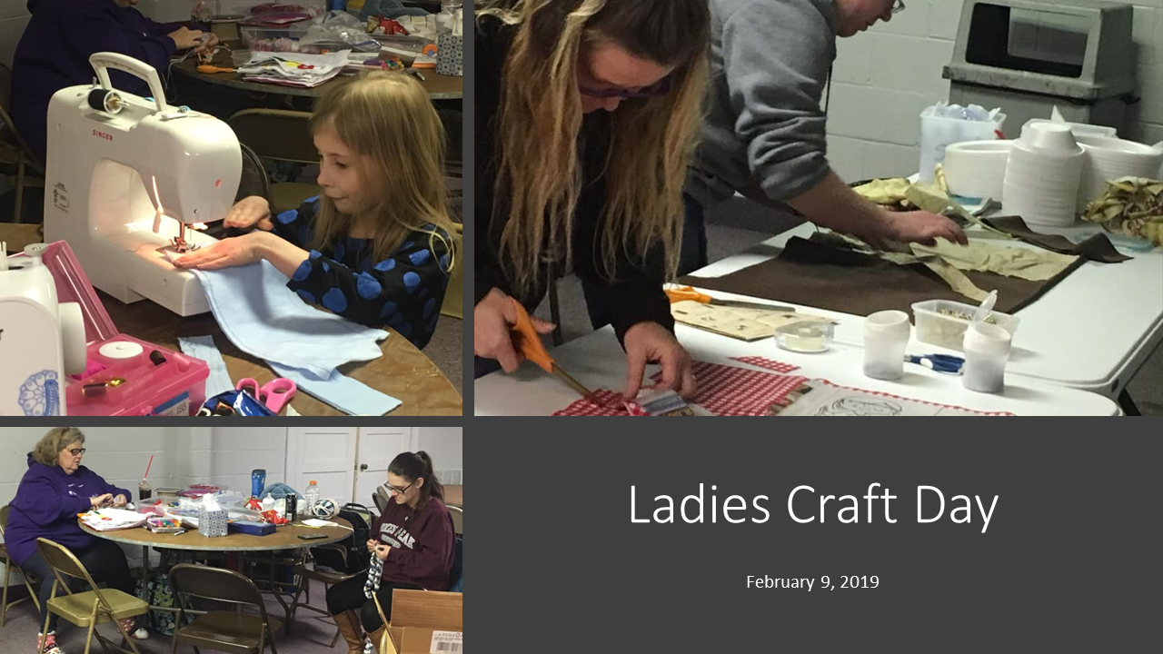 Ladies Craft Day 2019